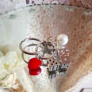 Nine West Ring lucky Keychain